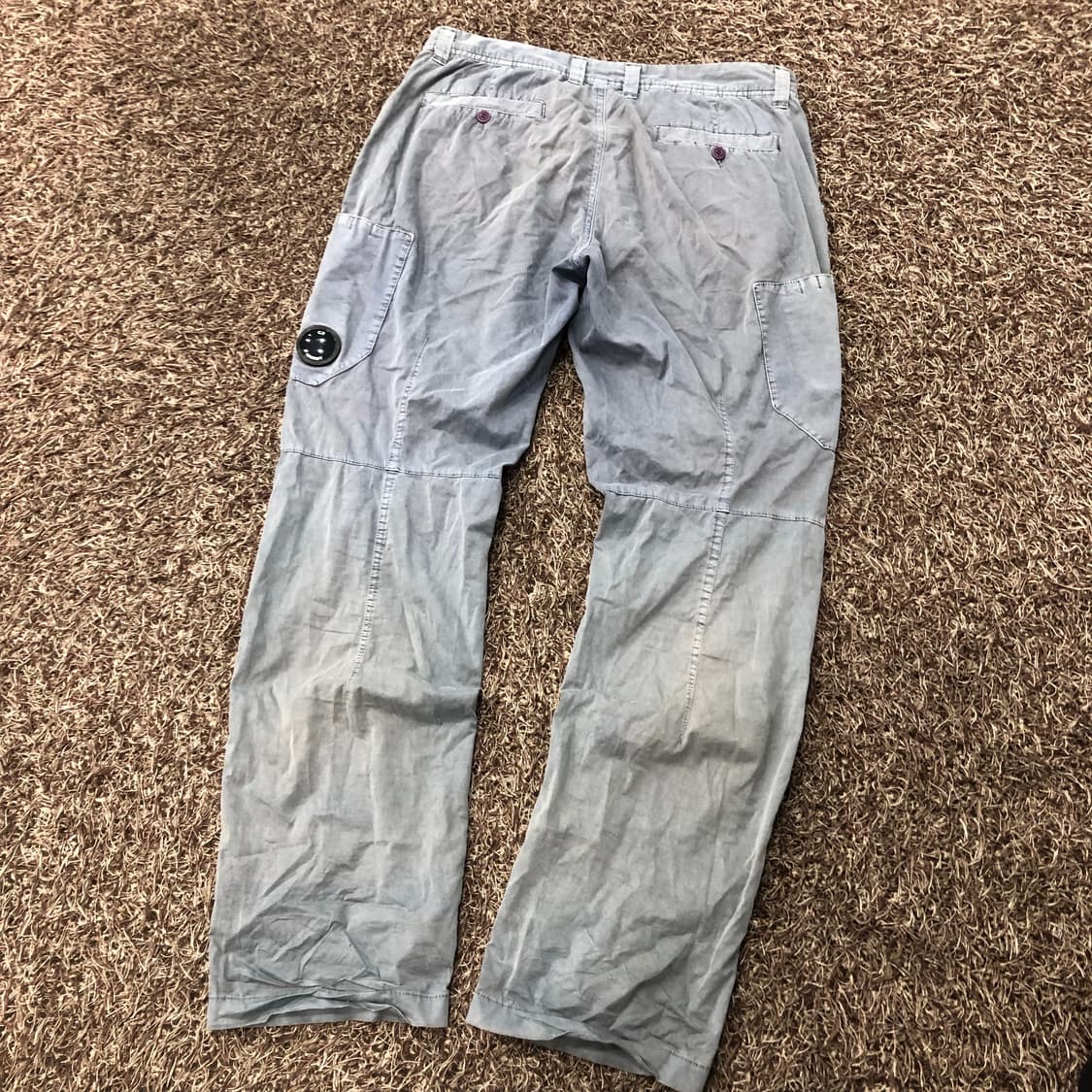 CP컴퍼니 렌즈 가먼트다잉 카고 고글 팬츠 상품이미지4