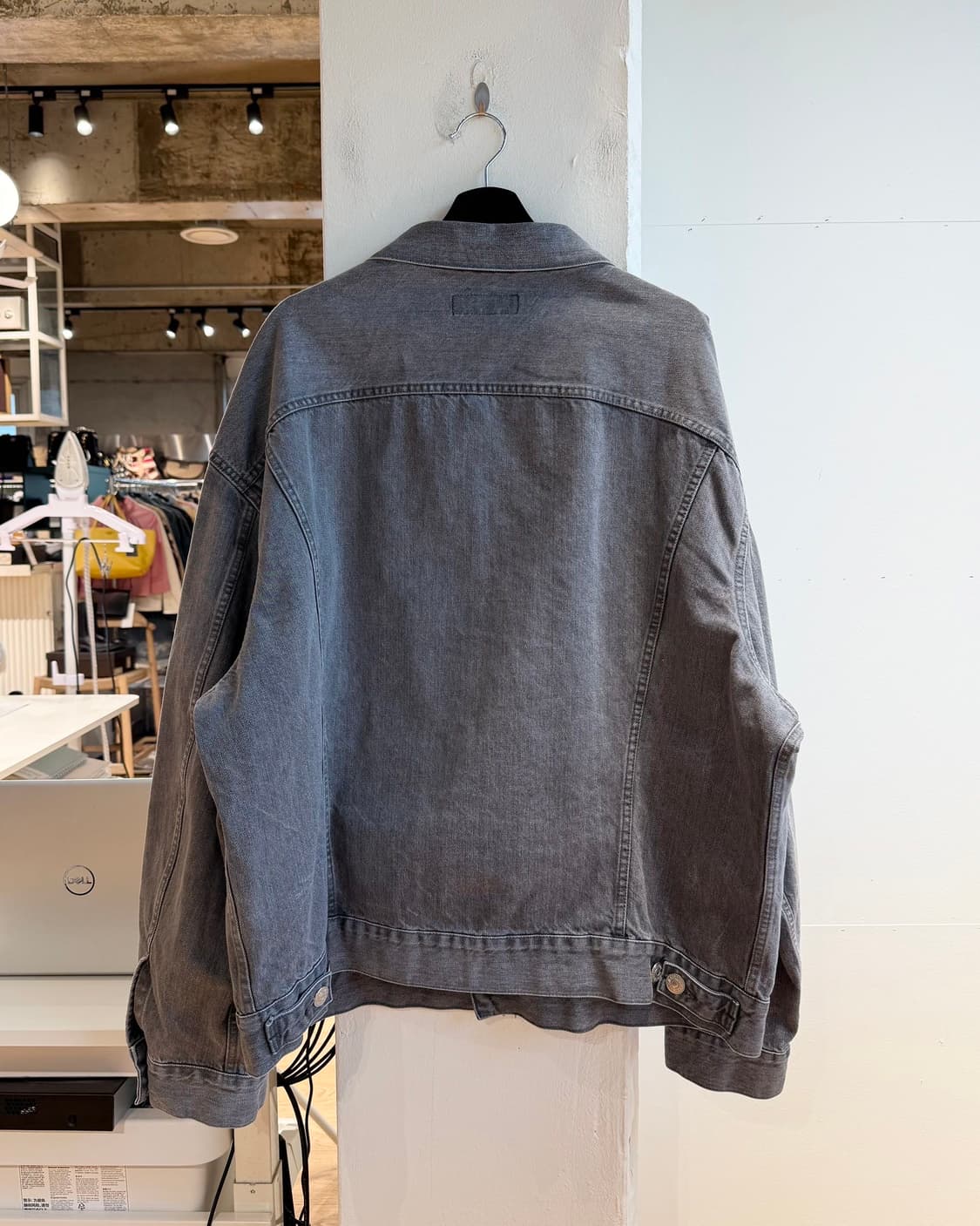준야 와타나베 맨 x 리바이스 AD2024 그레이 데님 자켓  상품이미지6