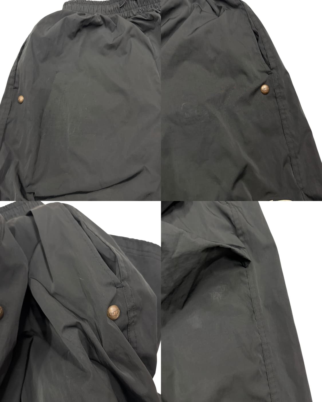 본투윈 크롬 B 나일론 트랙팬츠 바지 블랙 1 상품이미지5