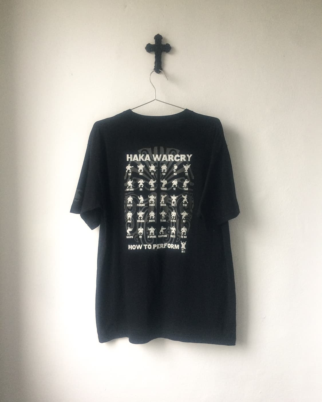 Haka printing t shirt 상품이미지2