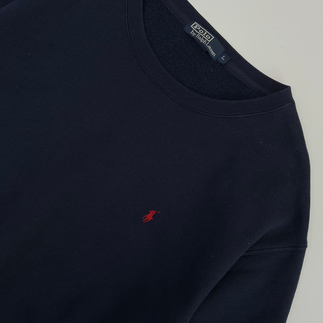 Polo  폴로 랄프로렌 90,s 자수 다크네이비 맨투맨  상품이미지3