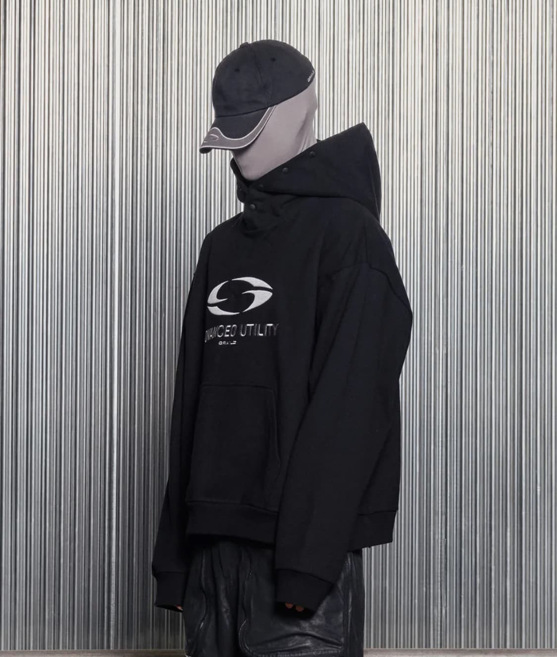 그레일즈 OVAL 후드 (BLACK) 상품이미지2