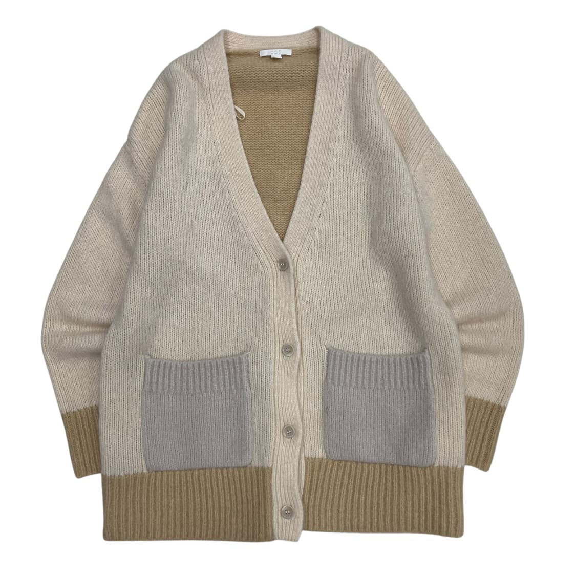 코스 포켓 아이보리 니트 가디건 XS 상품이미지2