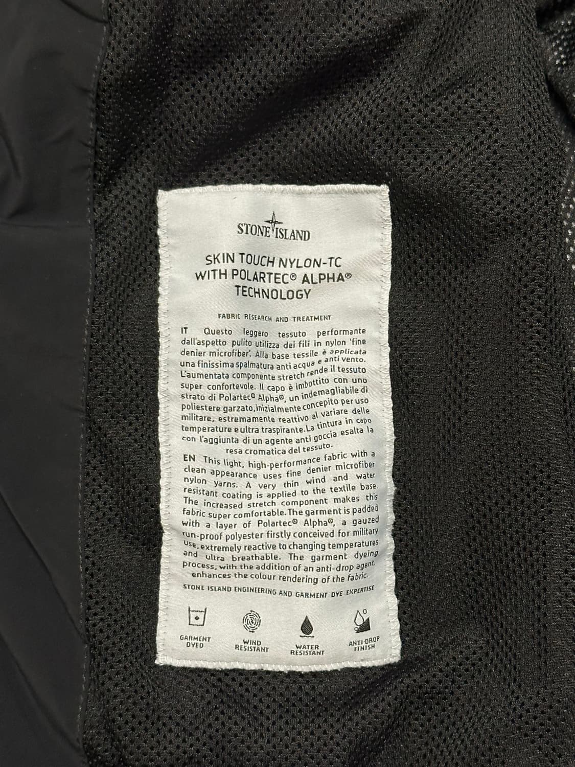 스톤아일랜드 스킨터치 폴라텍 점퍼 XXL(105-110) 국내판 상품이미지2