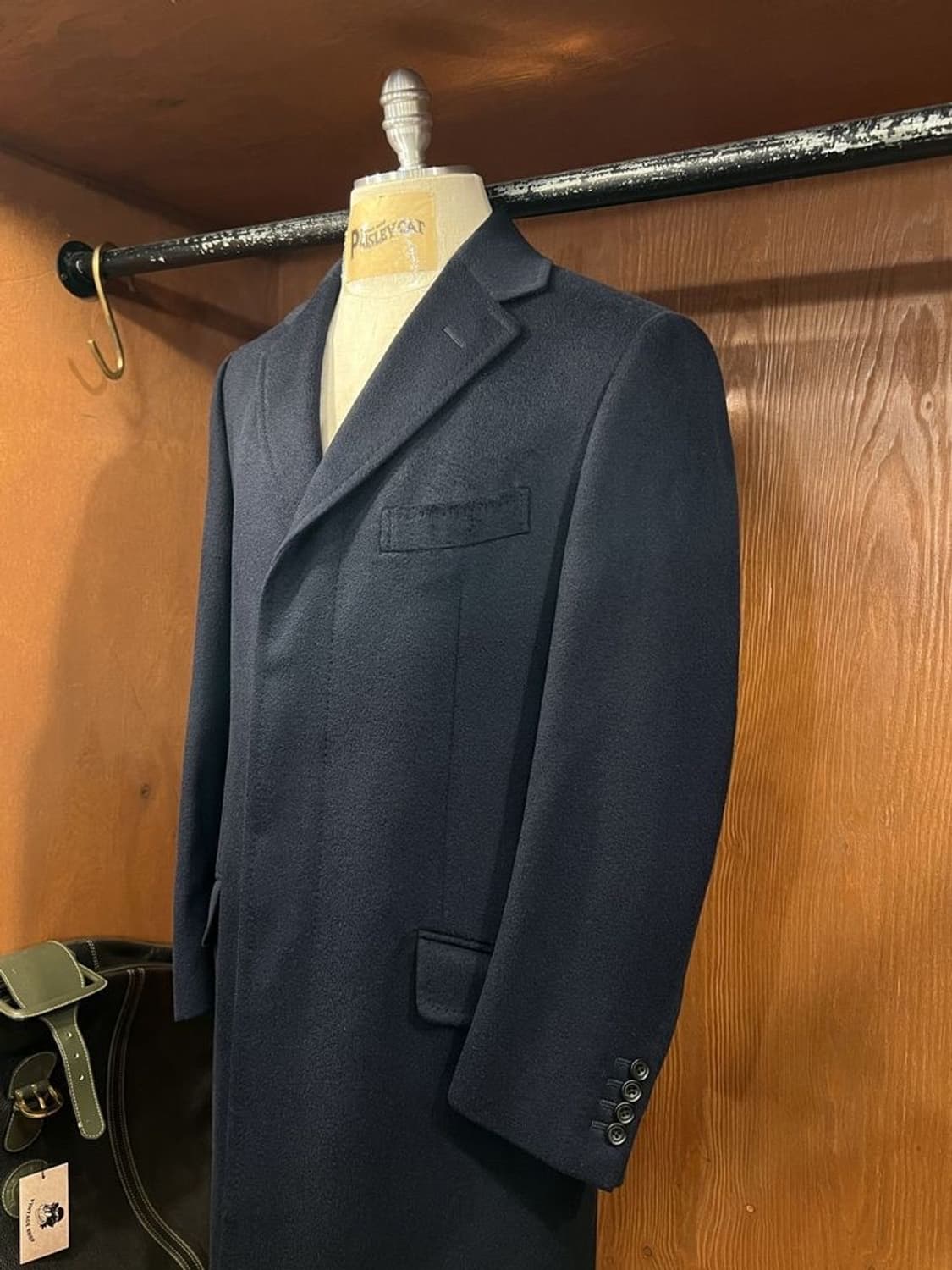 던힐 캐시미어 코트 상품이미지2