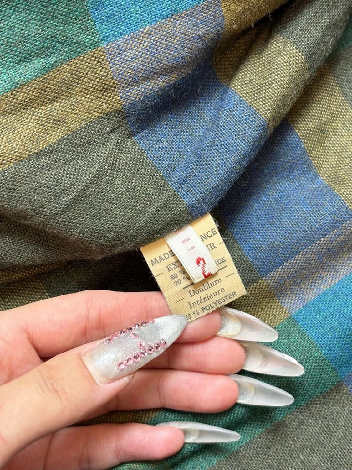 Selected 90's 프렌치 울 베이포트 자켓 PN6539 상품이미지10