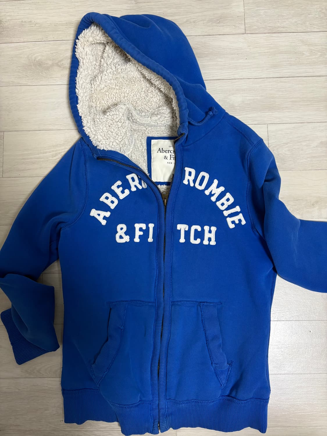 아베크롬비 양털 후드집업 상품이미지2