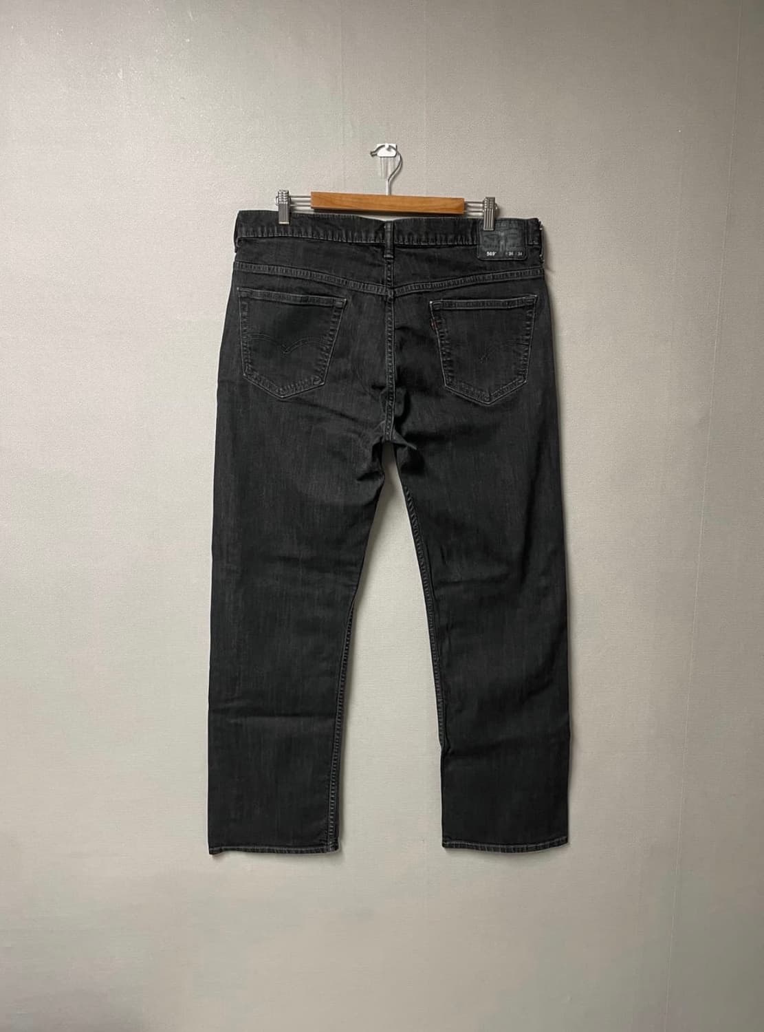 리바이스 569 블랙 진 상품이미지2
