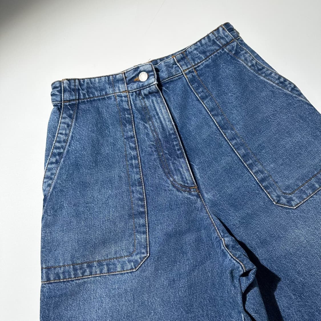 (매장판) 드리스 반 노튼 데님 크롭 팬츠 상품이미지3