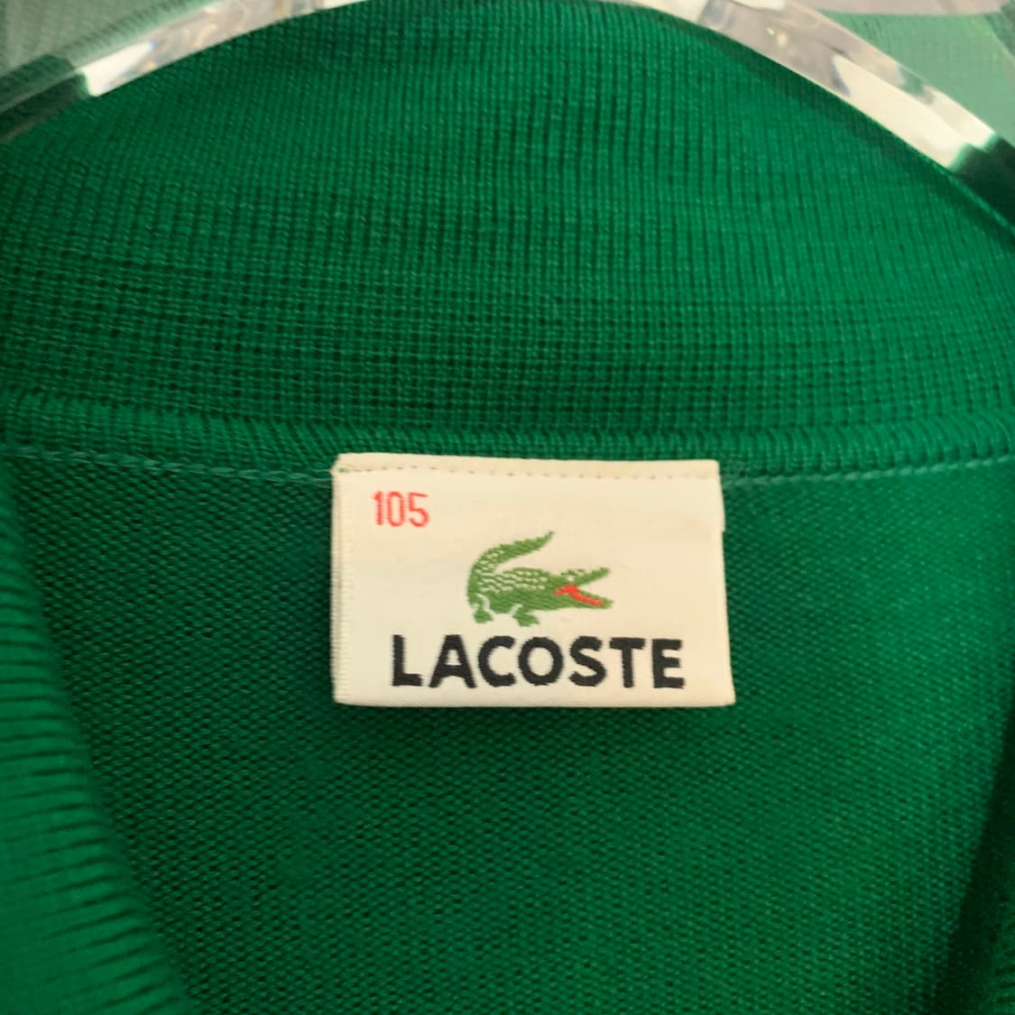 XL 라코스테 울 PK 니트 긴팔 카라티 상품이미지4