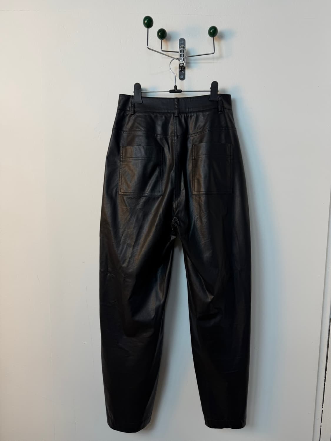 아틀리에 나인 와이드 레더 팬츠  상품이미지4