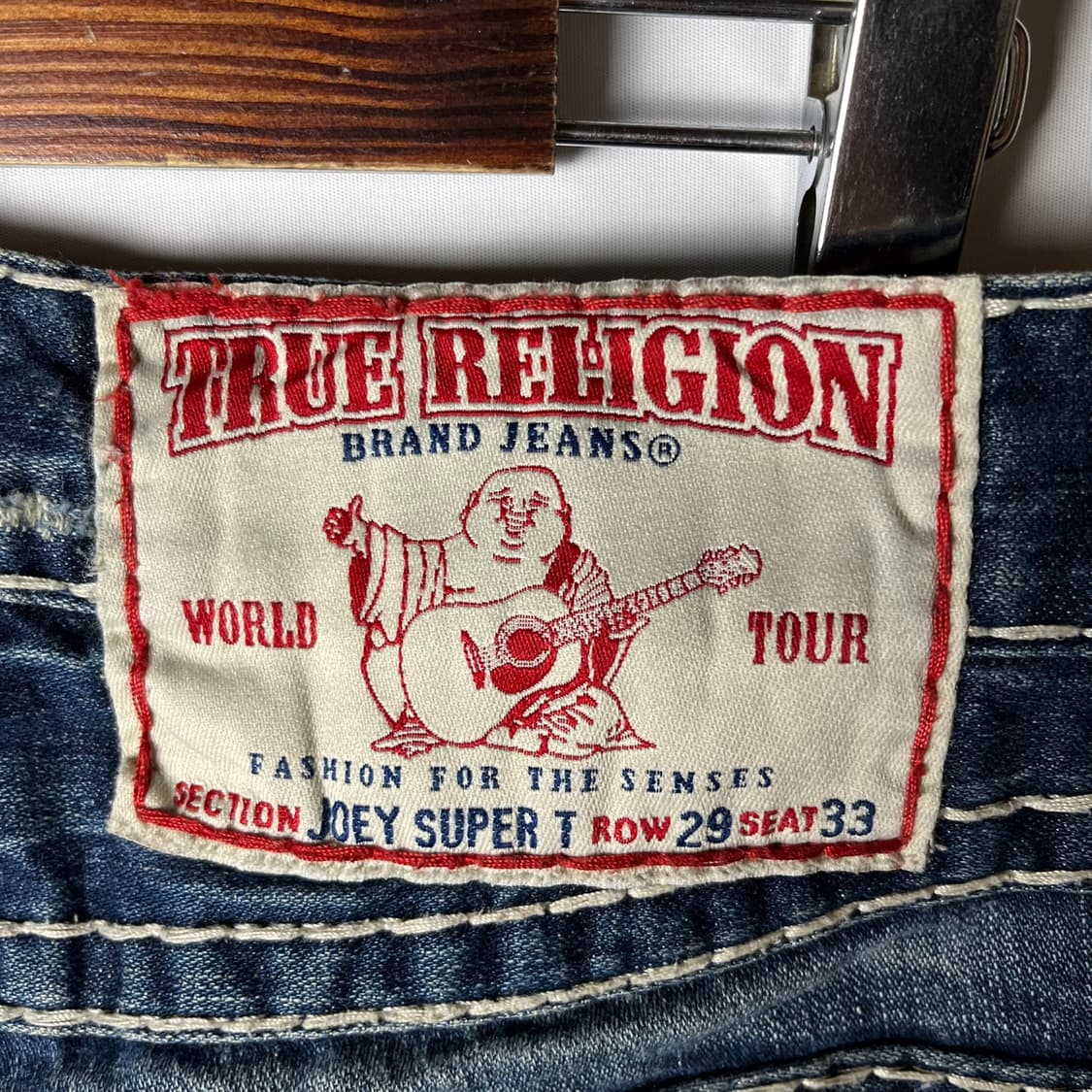 [True Religion] 트루릴리전 조이 수퍼T 플레어 데님팬츠 상품이미지5