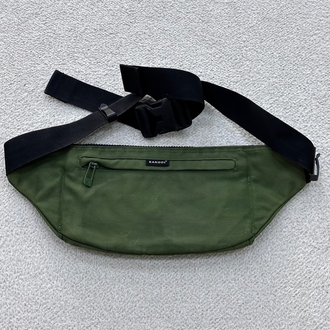 실측확인 캉골 레코드 슬링백 0408E2 상품이미지2