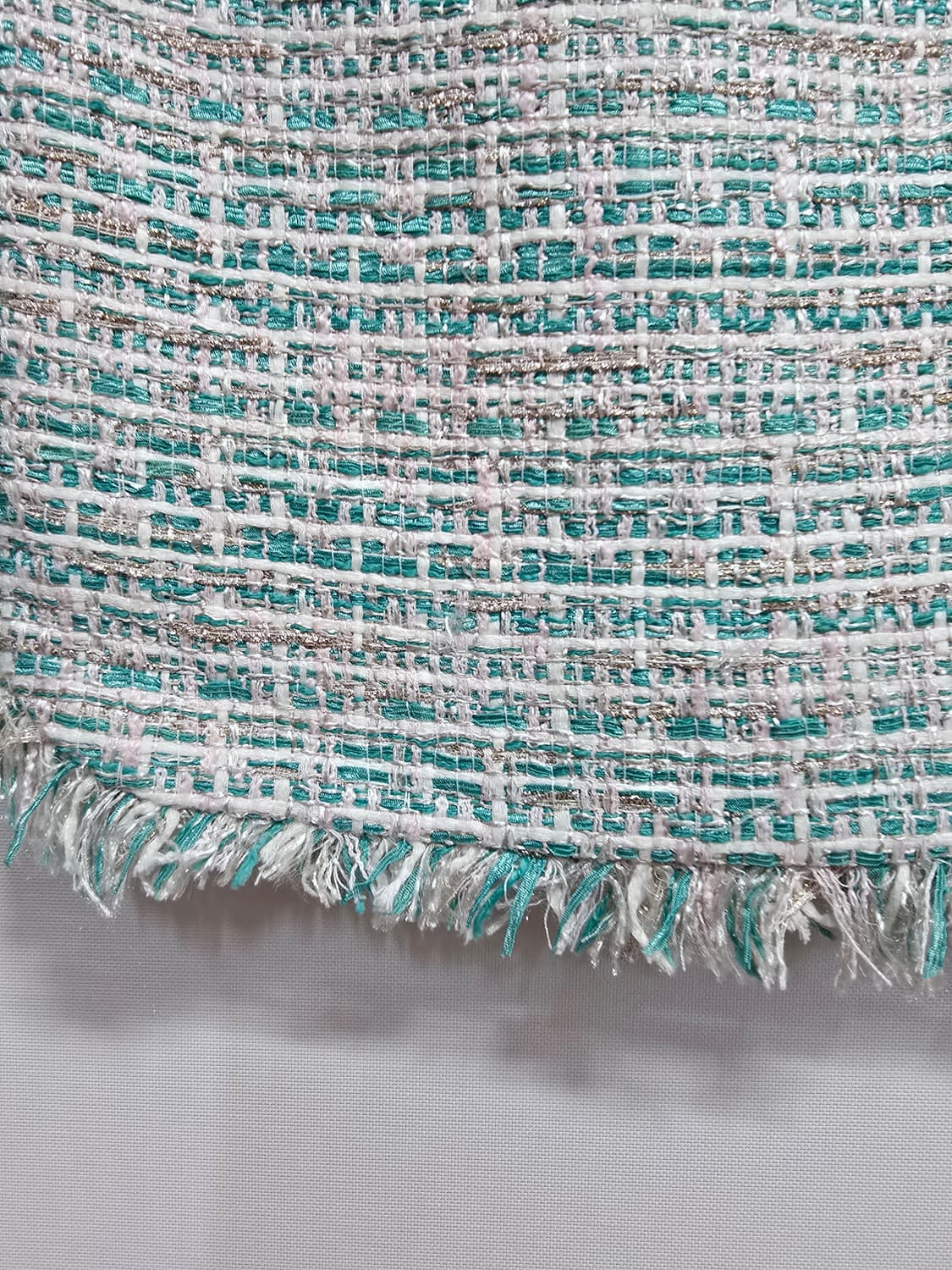 오즈세컨 트위드 데님 포인트 스커트 상품이미지6