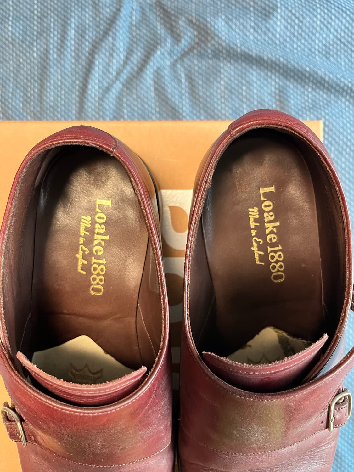 로크 더블몽크 버건디 상품이미지3