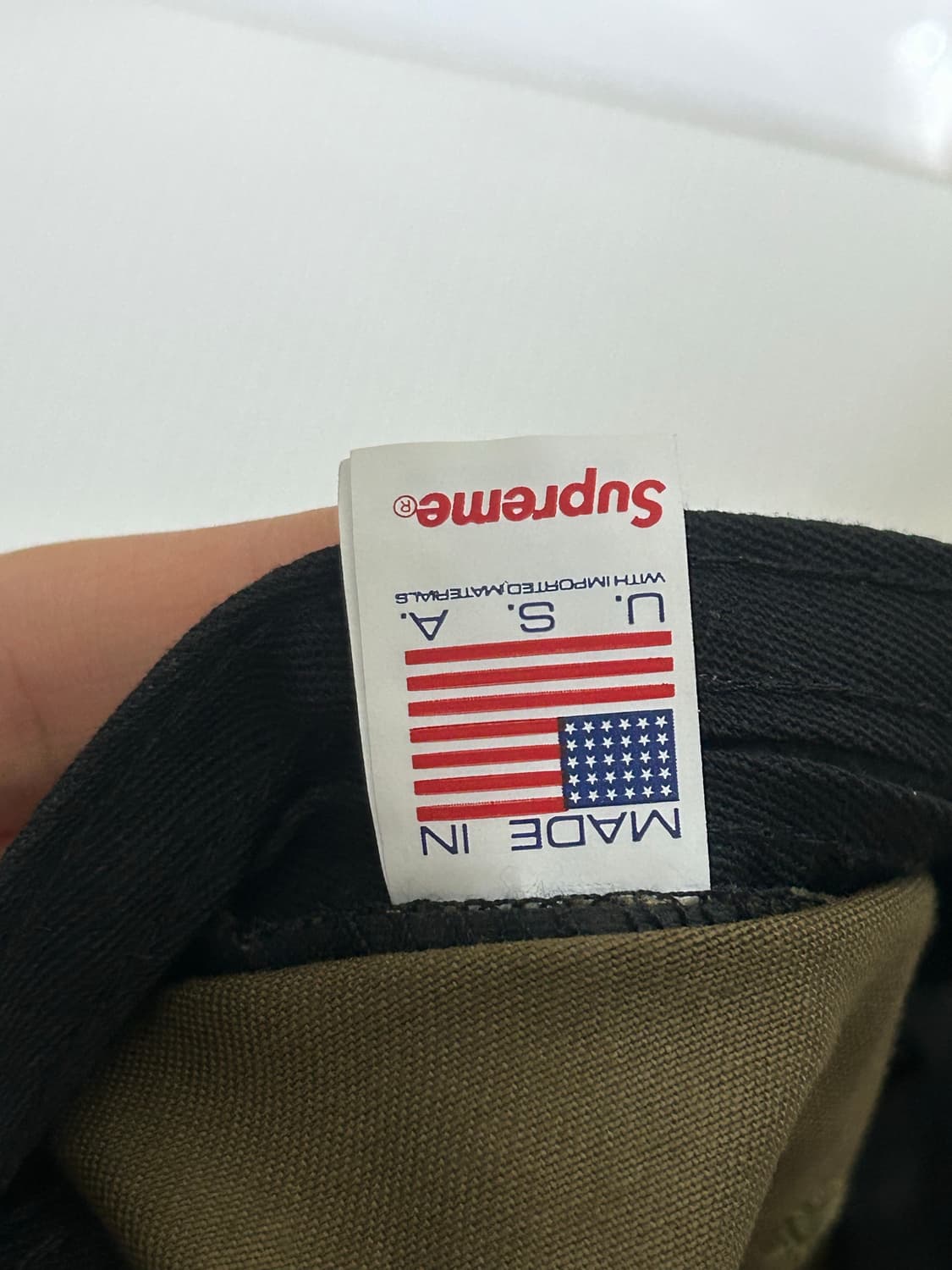 23SS Supreme Lasered Twill Camp Cap 상품이미지3