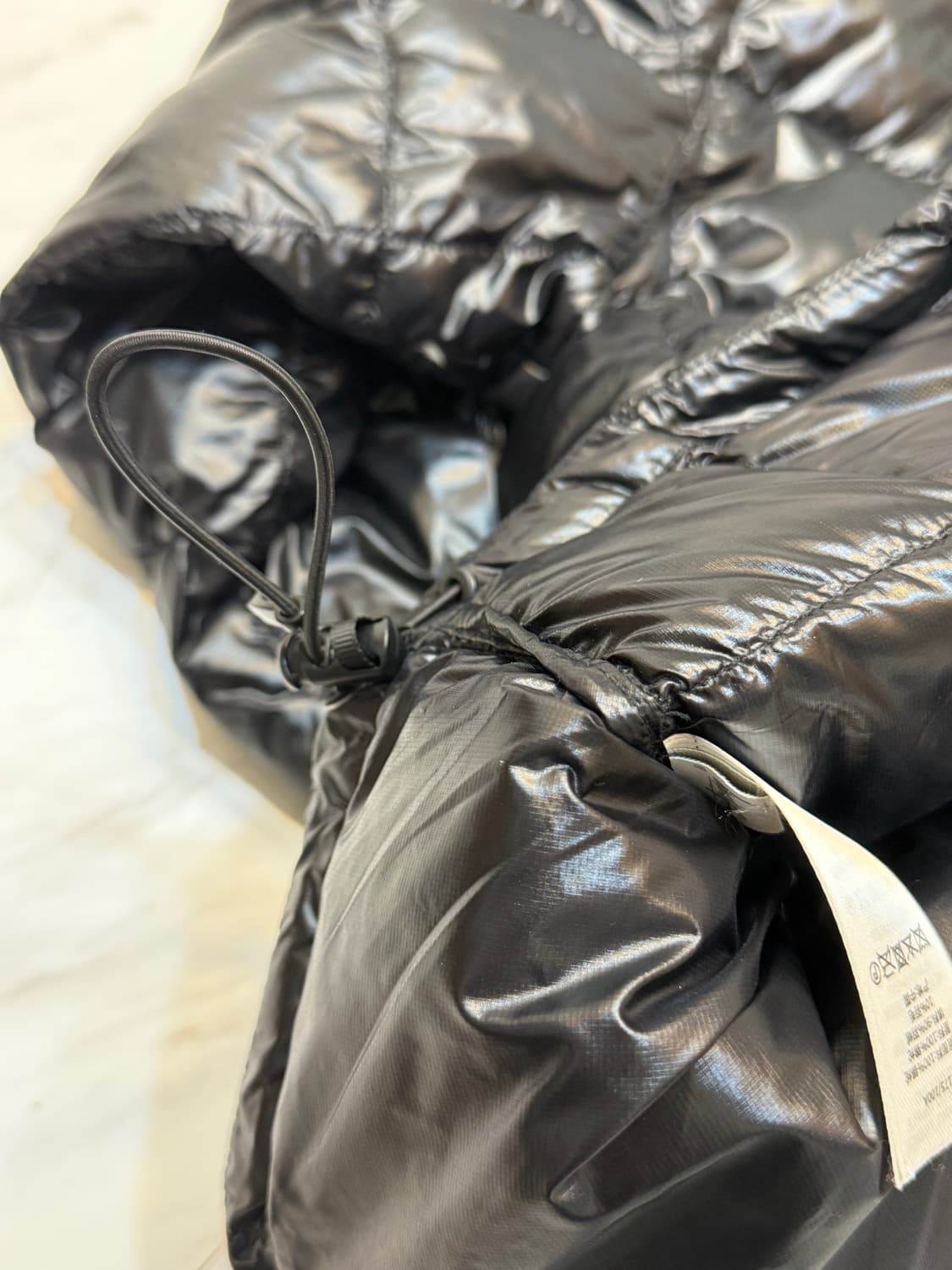 [L] 스투시 미드웨이트 패딩 블랙 상품이미지4