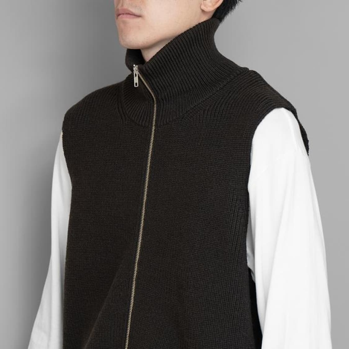 클레스테 clesste 오버사이즈 드라이버 니트 베스트 상품이미지3