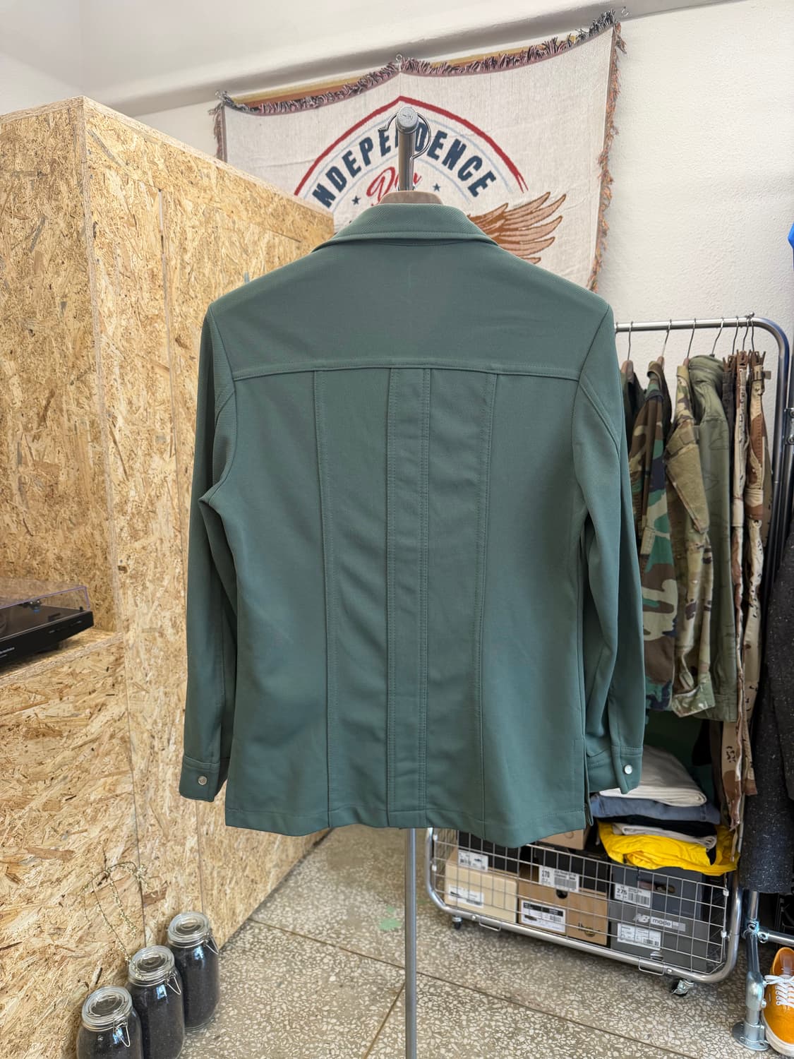 70‘s MADE IN USA 리 레저 수트 자켓 셔츠 상품이미지5