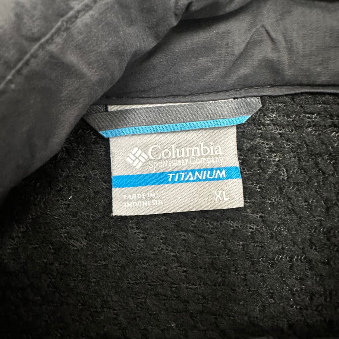 컬럼비아 기모 점퍼 자켓 블랙 XL 상품이미지9