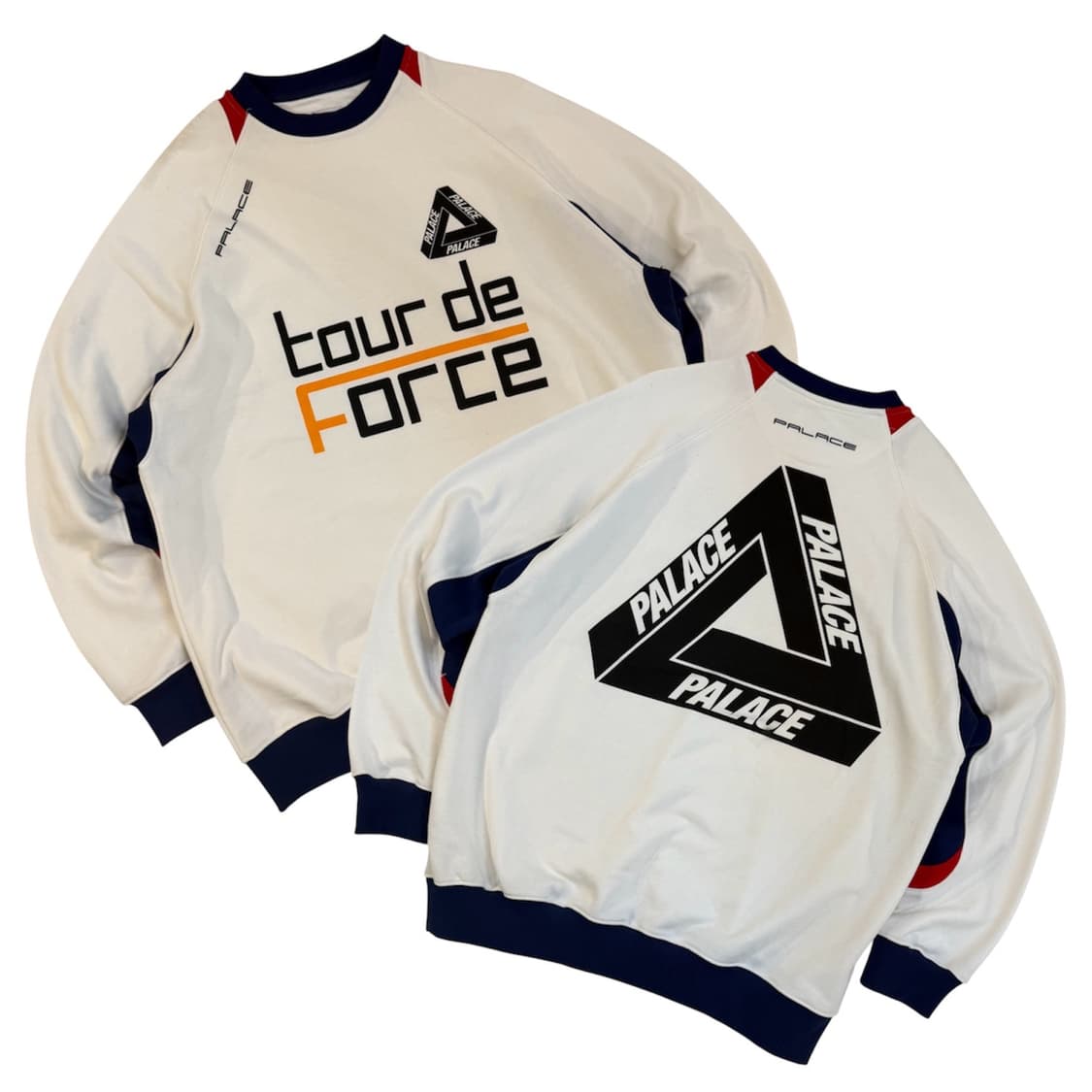 팔라스 19FW 투르 드 포스 크루넥 맨투맨 화이트 상품이미지1