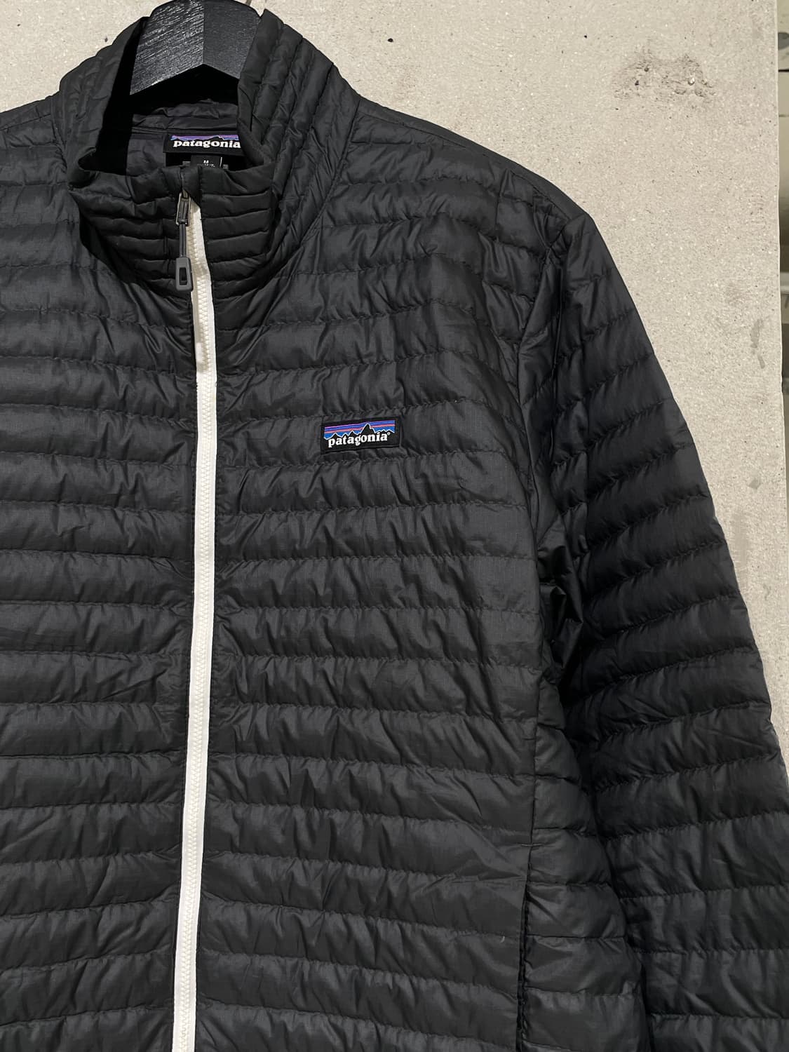 파타고니아 그레이 경량 다운 자켓 상품이미지3