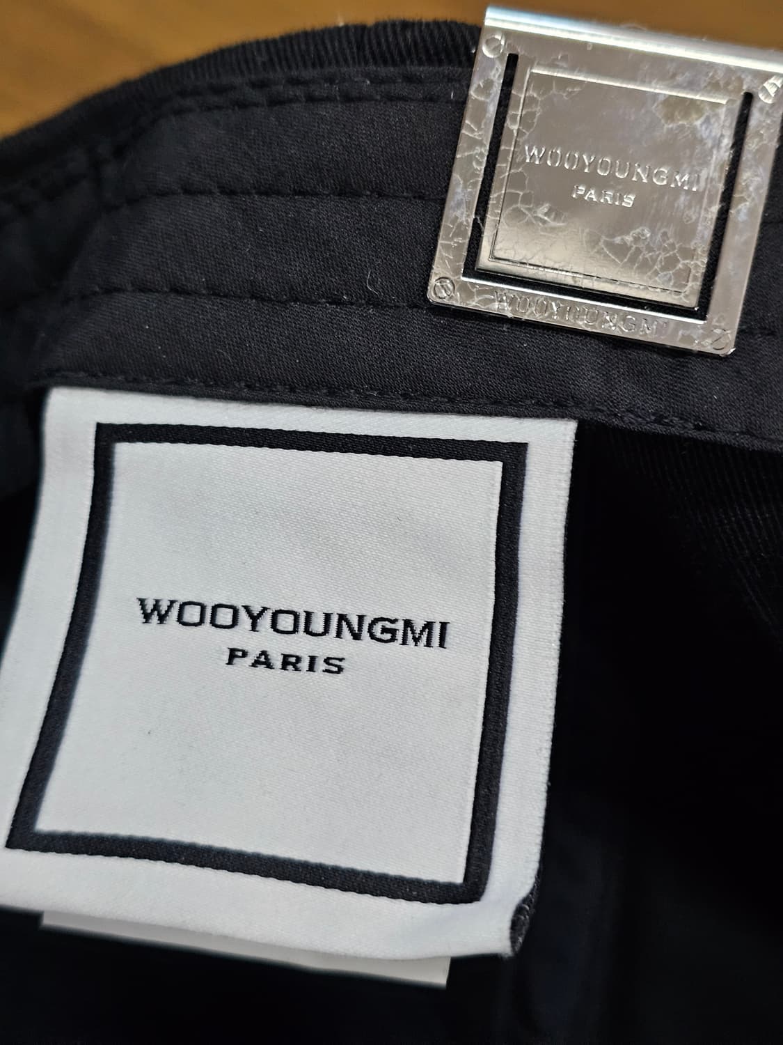 우영미 블랙 볼캡 모자 상품이미지7