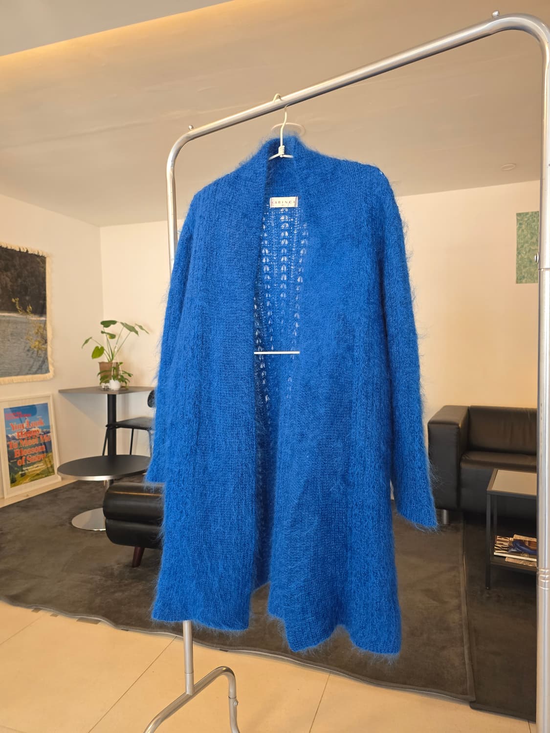 블루  모 가디건 상품이미지1