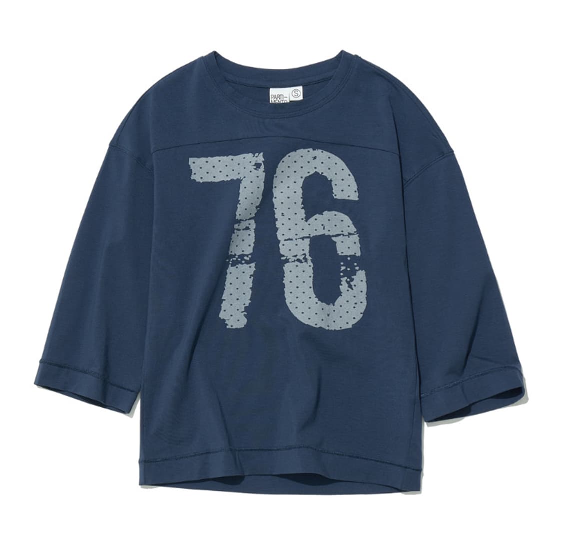 파르티멘토 76 PRINTED FOOTBALL TEE_NAVY 상품이미지2
