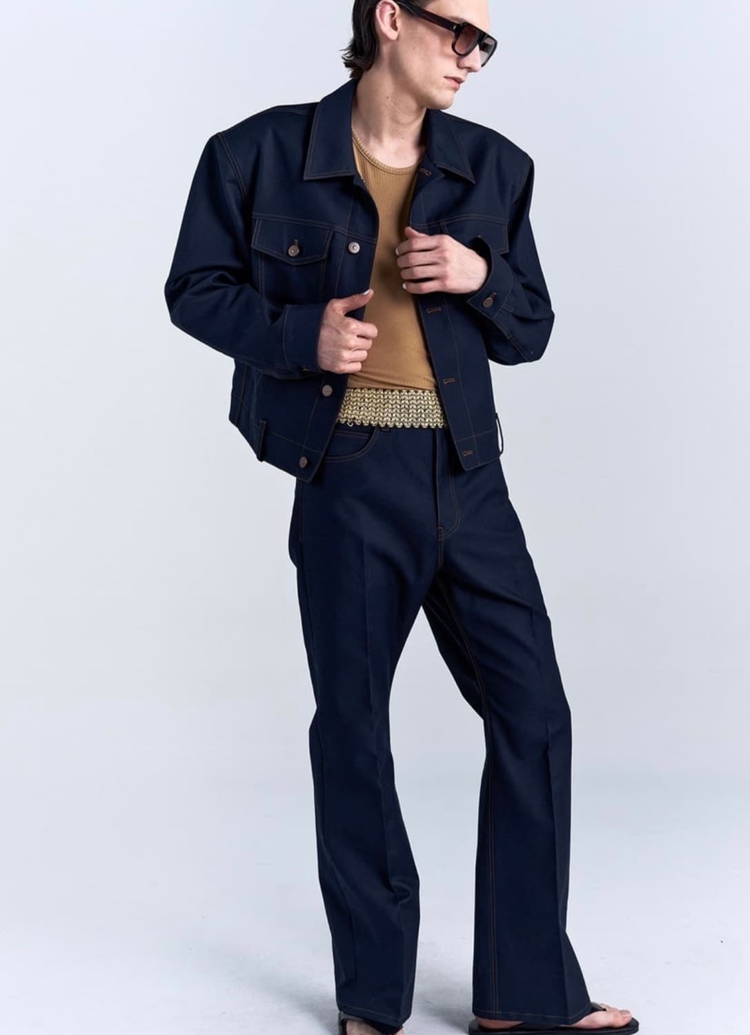 Noice 트러커 워크자켓/ 다크네이비 / M 상품이미지4