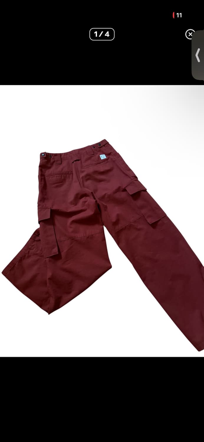 해칭룸 VTG Star Fatigue Pants Washed Red 상품이미지1