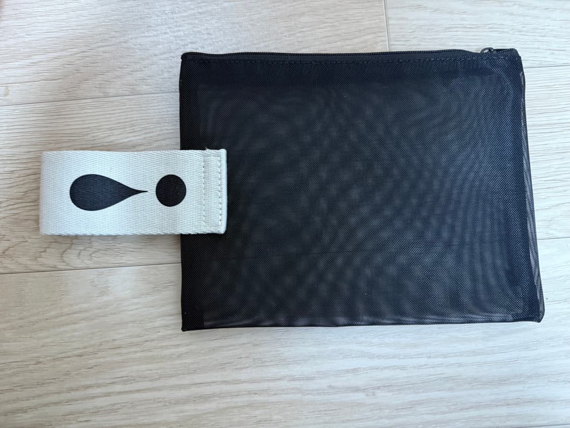 헬로키티 얼굴가방+파츠/키티파우치류/검정메쉬파우치 상품이미지6