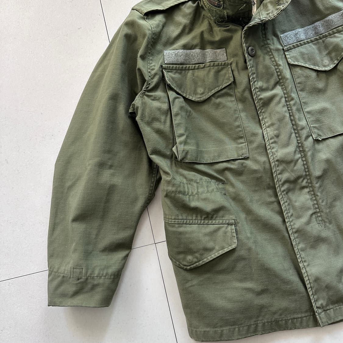 80년작 미군 M65 필드자켓 3세대 스몰숏  상품이미지4