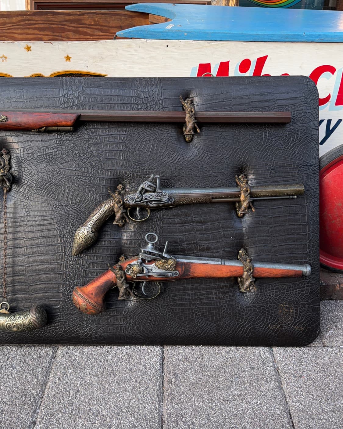 빈티지 소품 스페인 피스톨 장식  상품이미지4