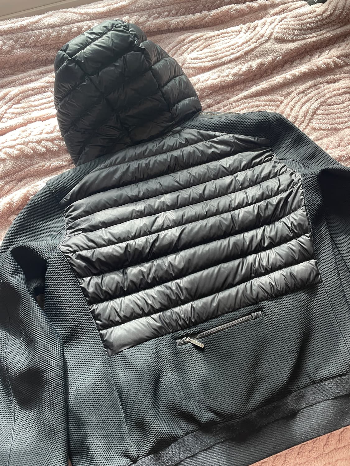 파라점퍼스 하이브리드 자켓 경량패딩 블랙 L 상품이미지7