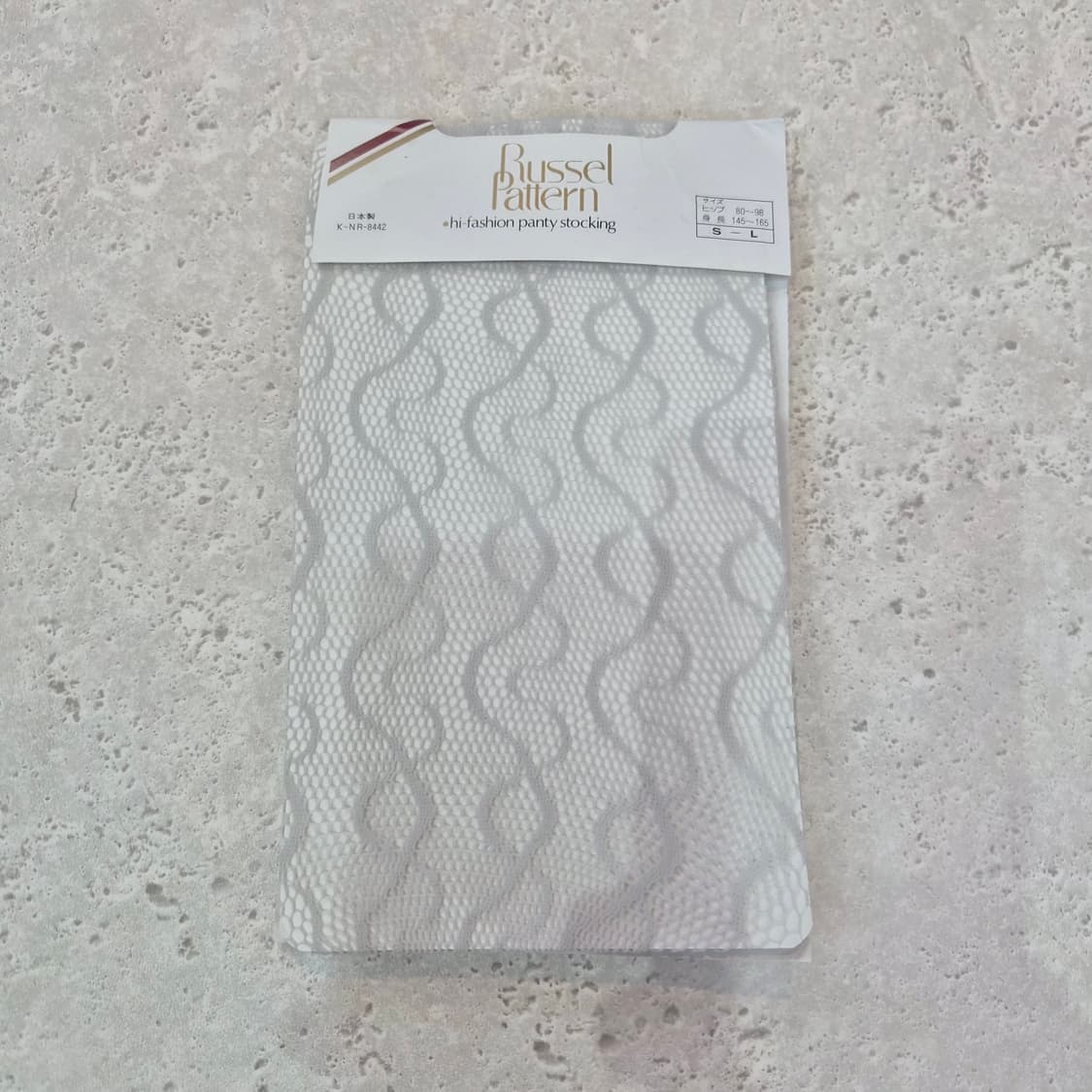 일본제 Russel Pattern 물결 레이스 팬티스타킹 상품이미지5