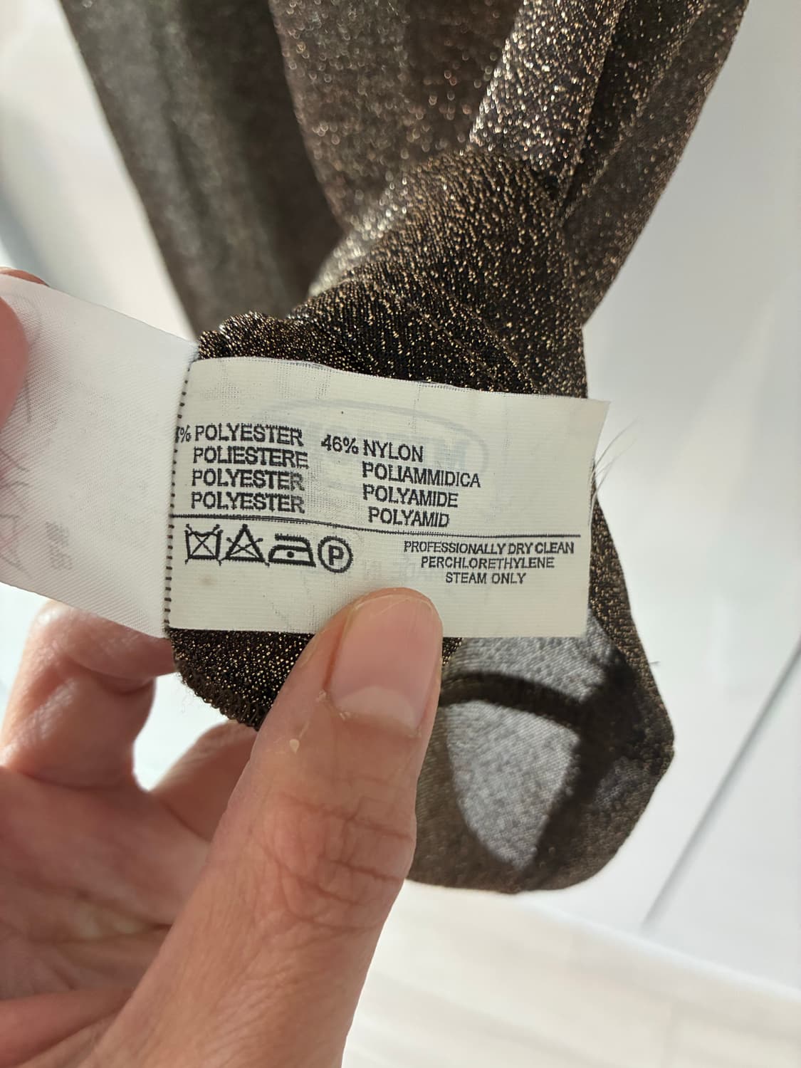 [MISSONI] 미쏘니 골드 민소매 탑  상품이미지6