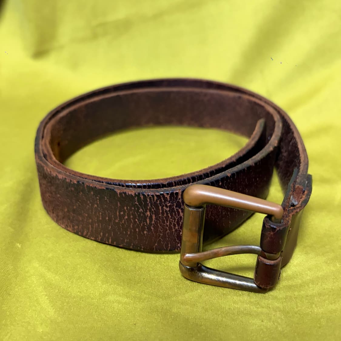 빈폴 롤러버클 빈티지 레더 벨트 상품이미지2