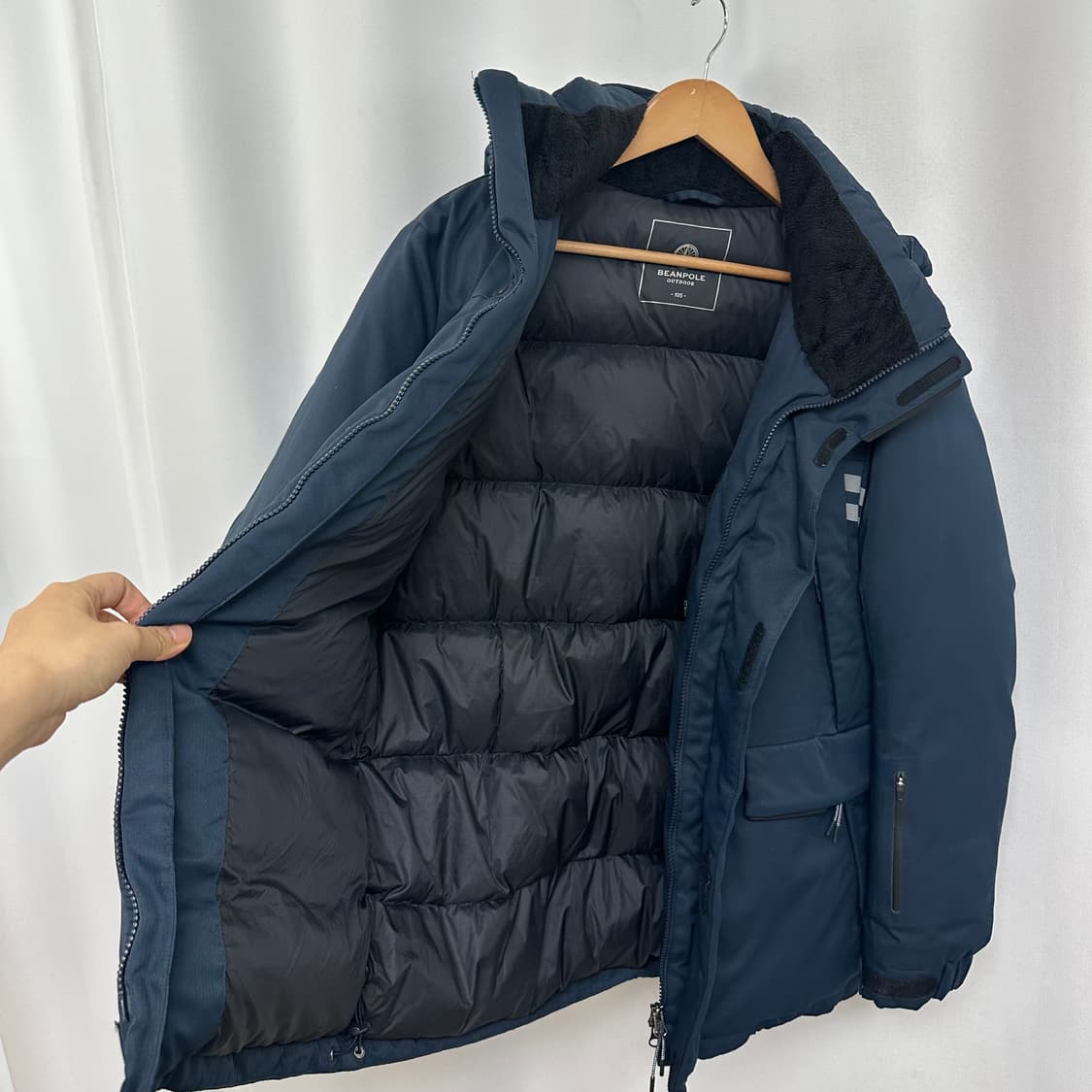   빈폴 남자 거위털 패딩 네이비 상태굳굳 105 상품이미지2