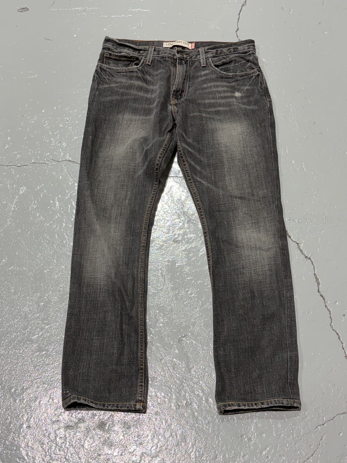 리바이스(Levis) 527 로우 부츠컷 흑청 데님팬츠 상품이미지1