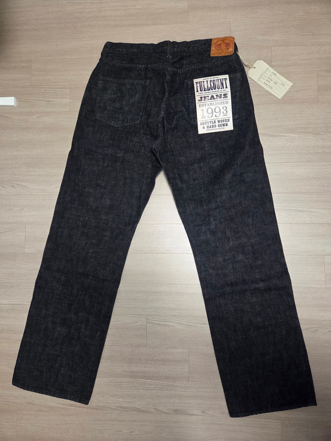 [새제품] 풀카운트 0105bk (35 size) 상품이미지4