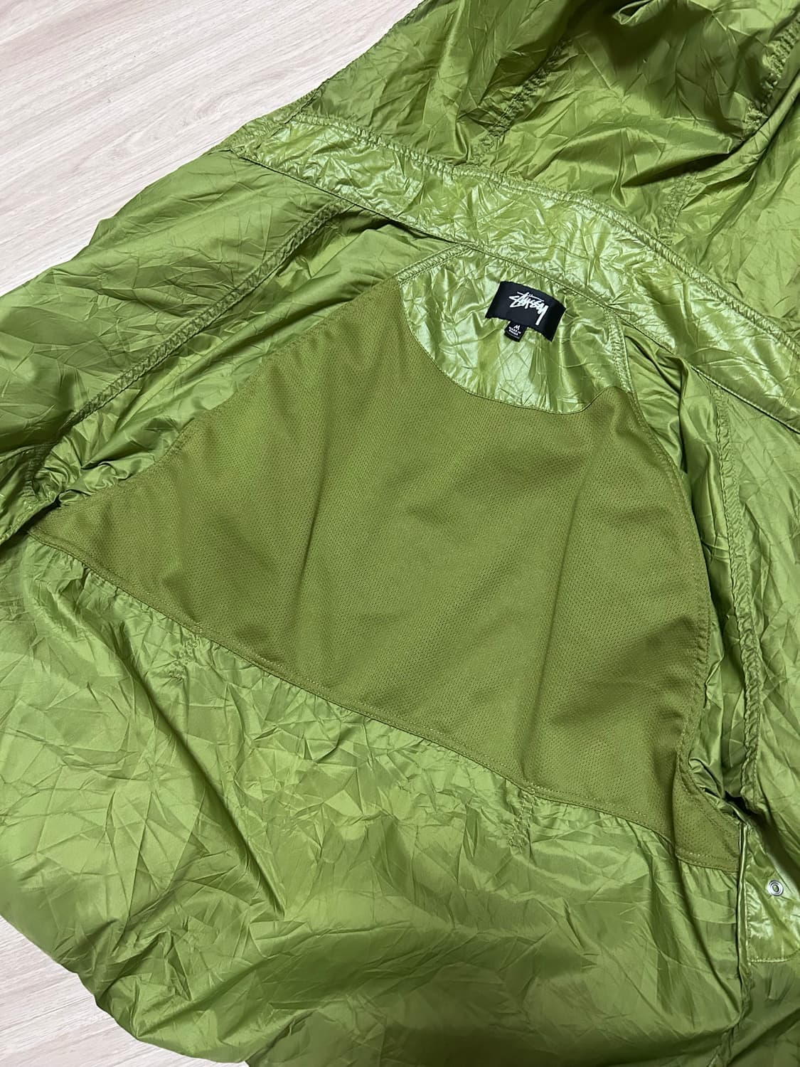 스투시 비치쉘 나일론 자켓 리자드 상품이미지3