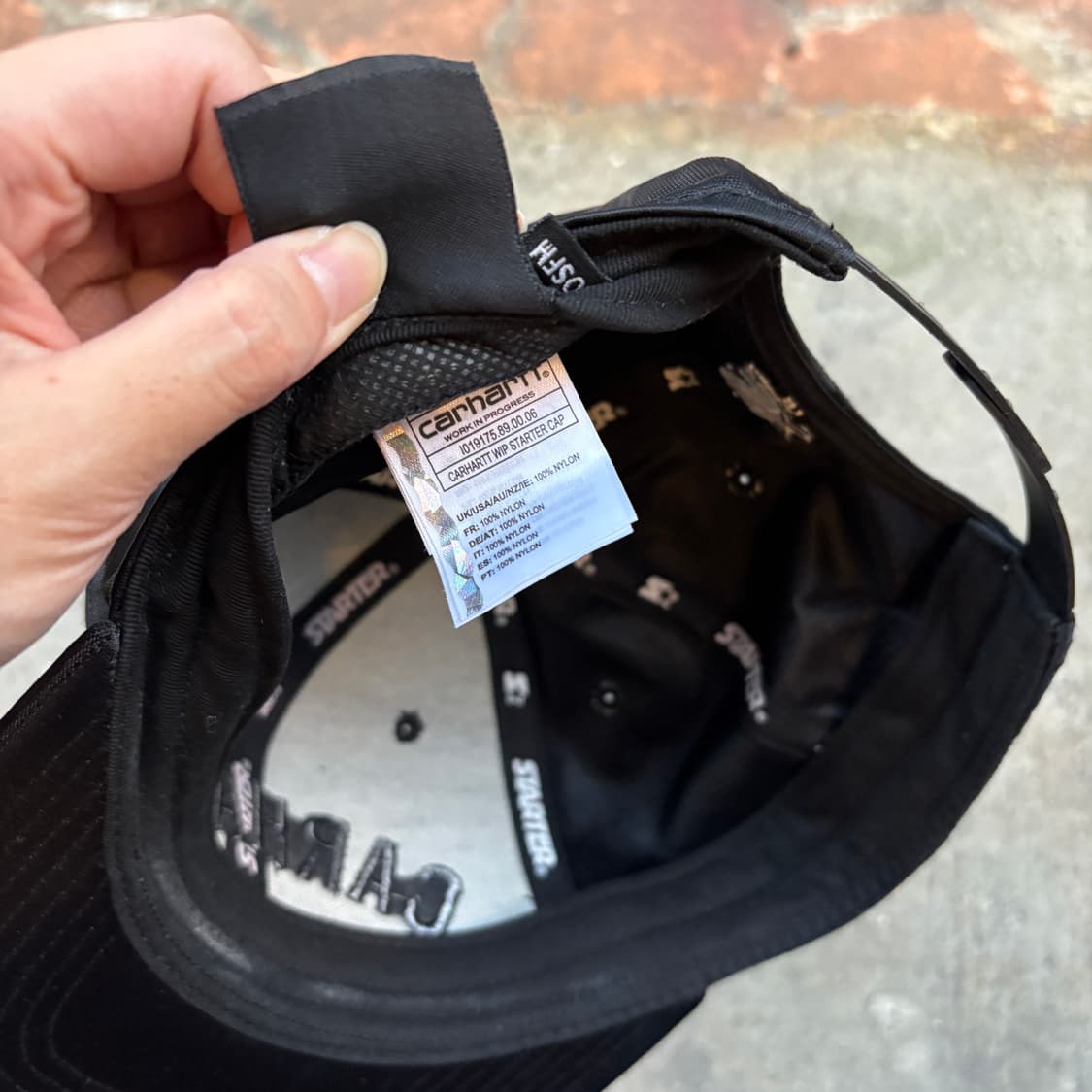 Carhartt x Starter 칼하트 x 스타터 캡 모자 상품이미지8