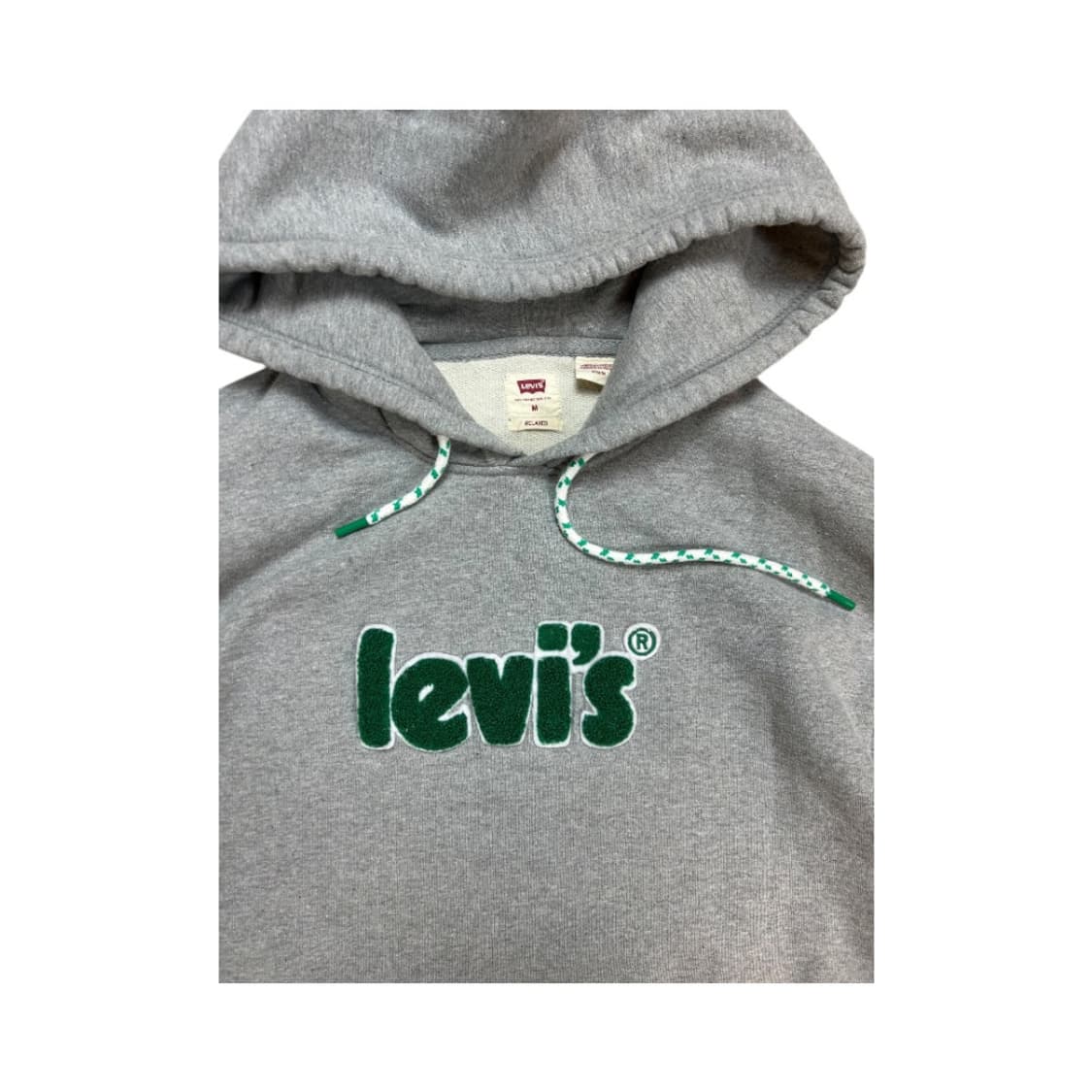 (M) 리바이스 빈티지 레터링 로고 후드티 TH-012 상품이미지3