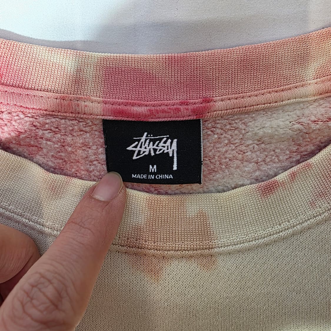 [M]스투시 타이다이 크루넥 맨투맨 스웻셔츠 상품이미지2