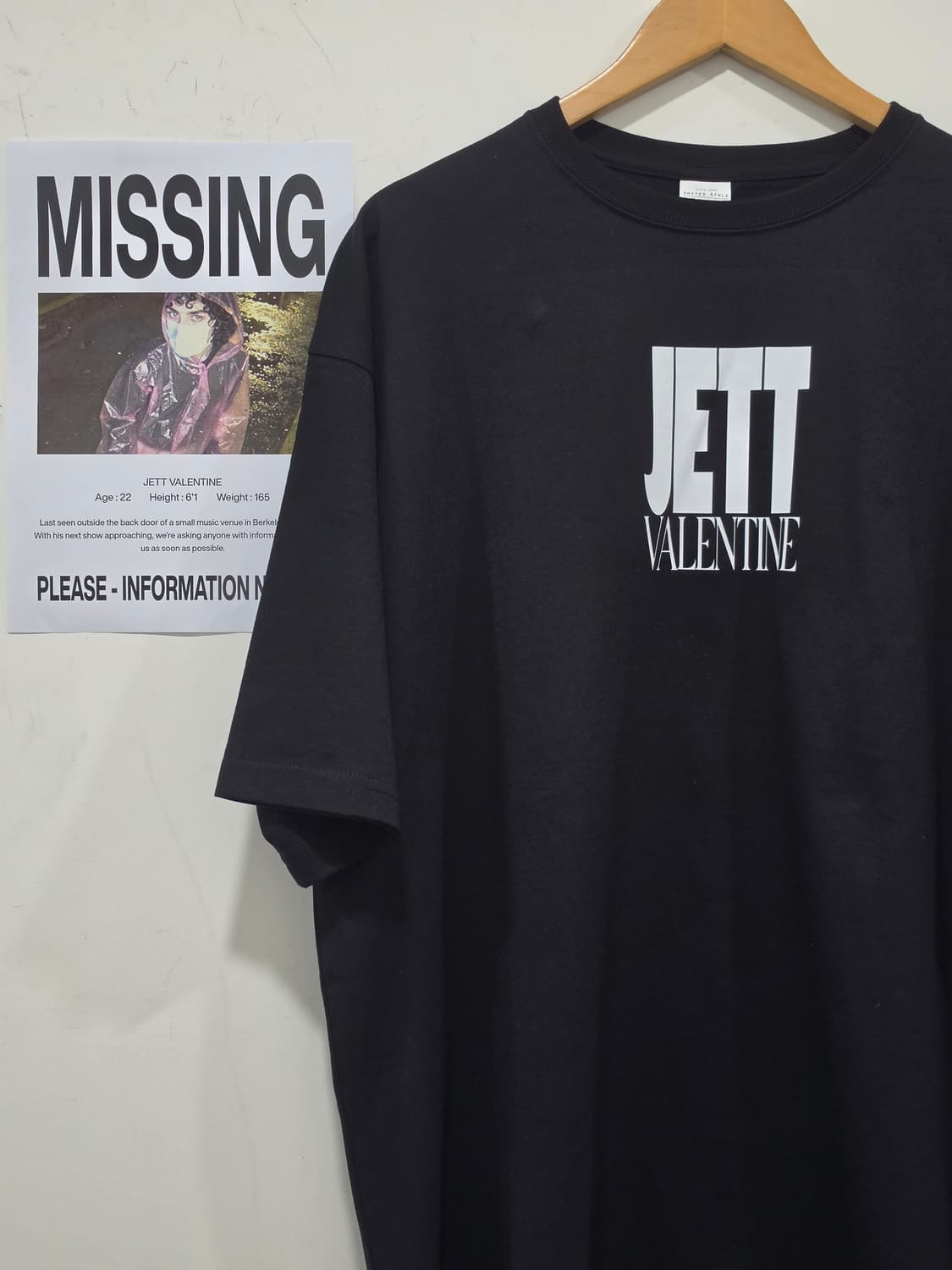 JETT VALENTINE 2026 Tour 반팔 XL 상품이미지2