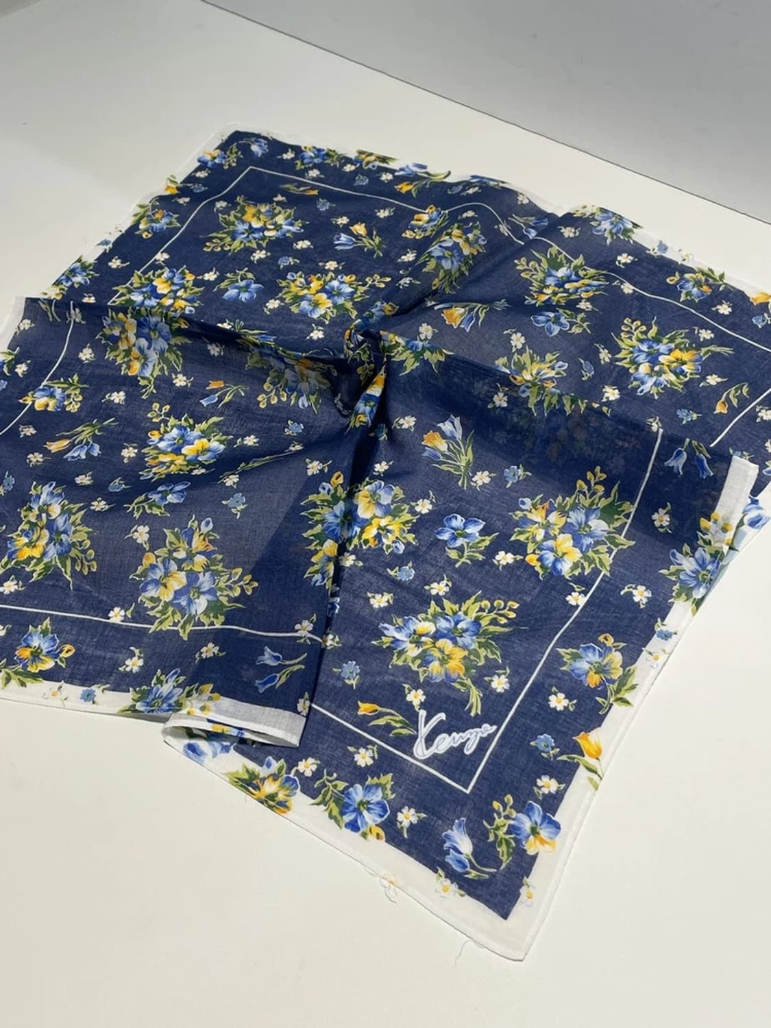 겐조 00's 재팬 프로럴 쁘띠 손수건 A1475 상품이미지2