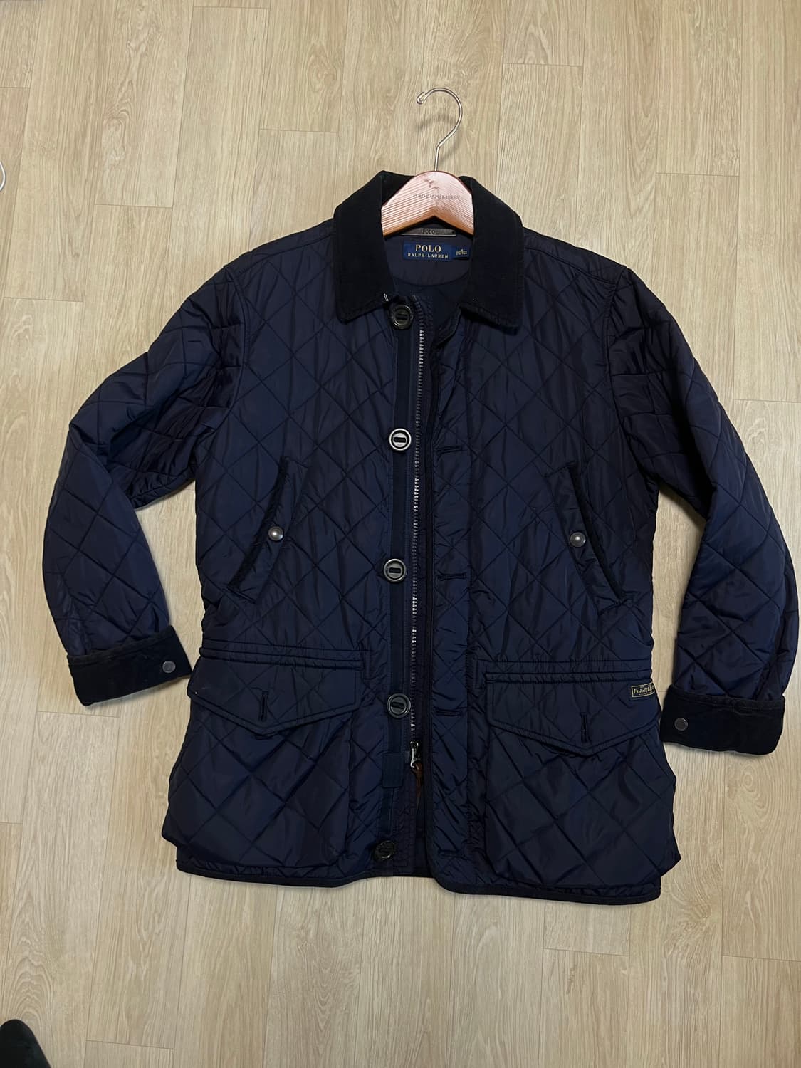 폴로퀄팅자켓 M사이즈 네이비 상품이미지1