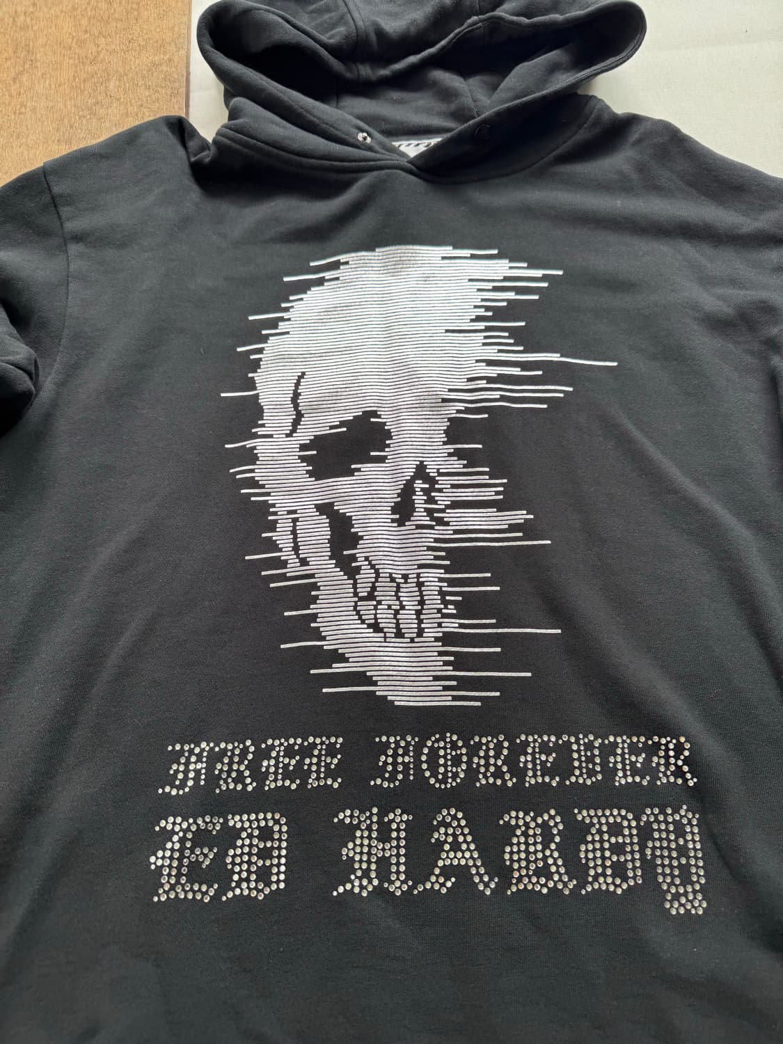 ed hardy 에드하디 해골 큐빅 후드 상품이미지3