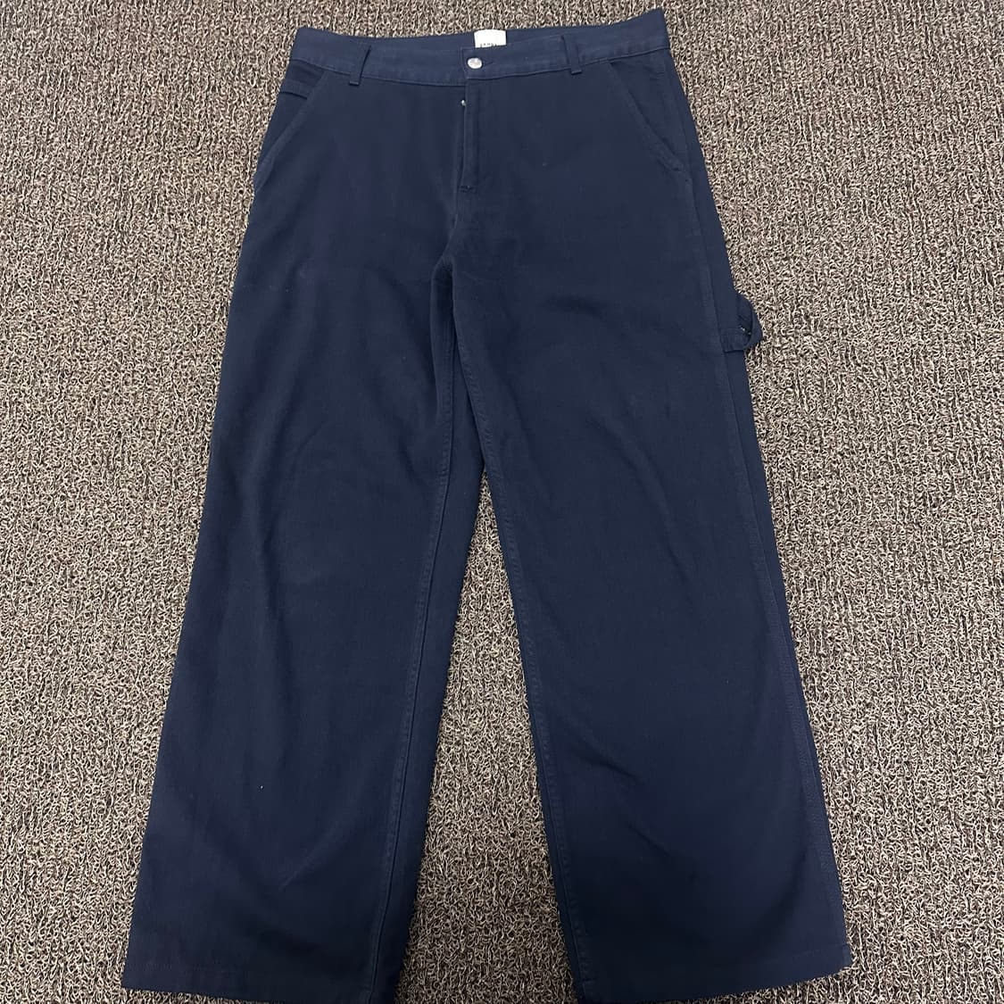 Sandro 산드로 코튼 면 와이드 바지 팬츠 42사이즈 상품이미지1